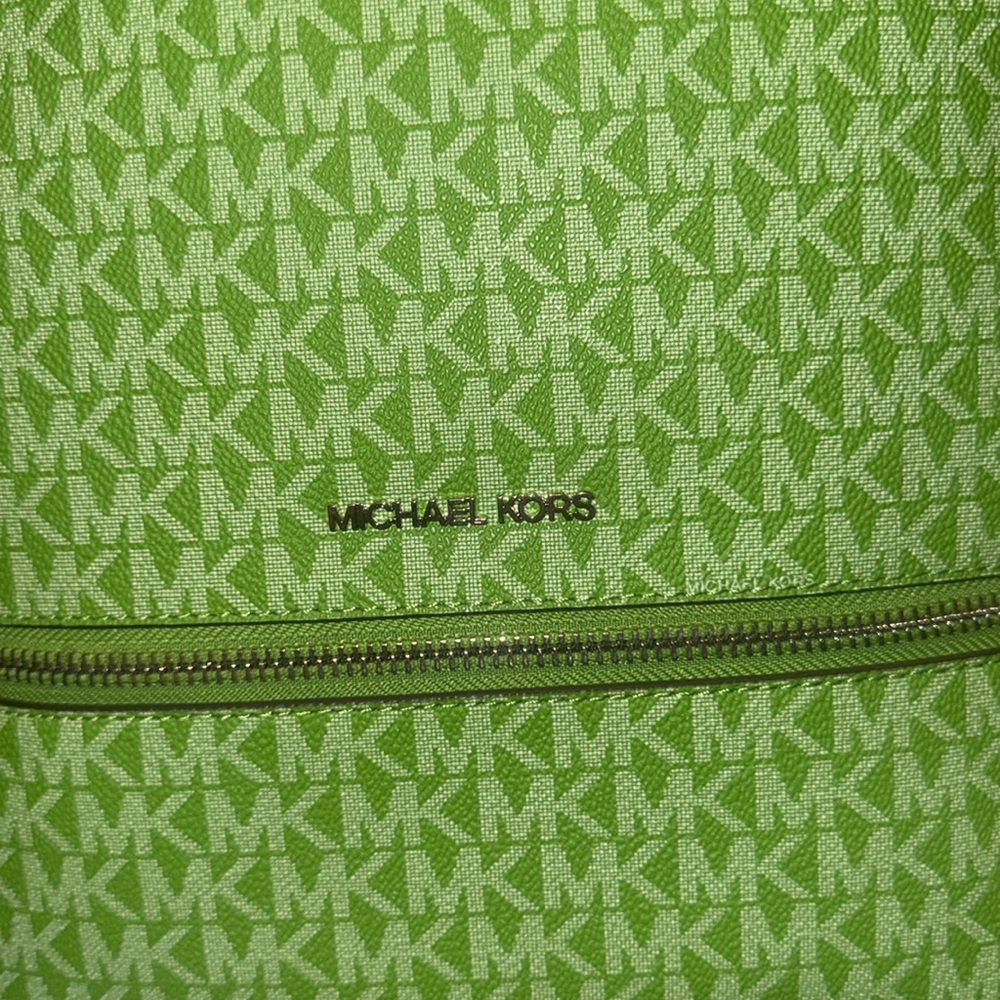 Michael Kors Rhea Medium Signature Logo Backpack - Picture 8 of 8
